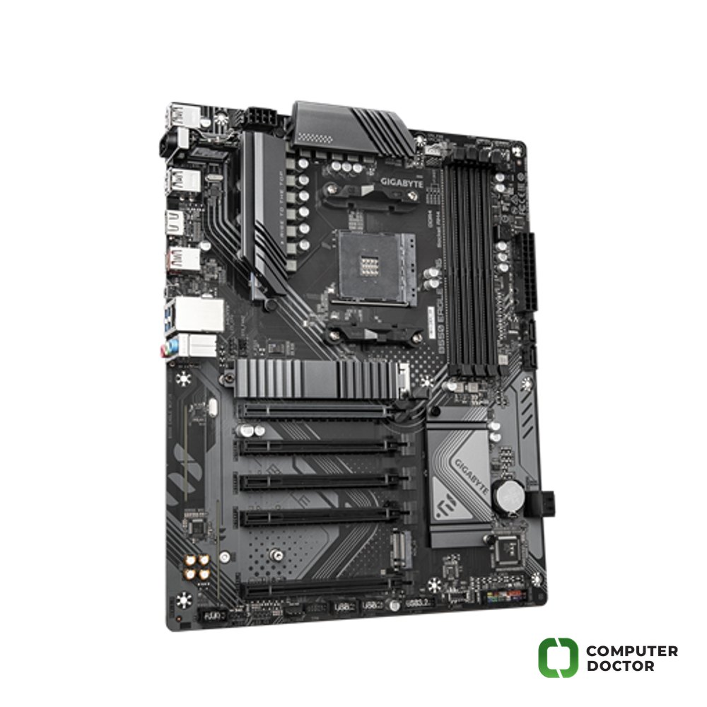 (AM4) B550 EAGLE /sAM4, AMD B550, 4xDDR4, 5 x PCI Express x16 (1xPCIe 4.0 x16 +4xPCIe 3.0), HDMI, 2xM.2, Realtek® GbE LAN chip, RAID 0 1 10, ATX/