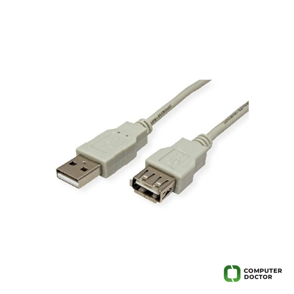 STANDARD produzni USB2.0 USB kabl, A - A, M/F, 3m bijeli