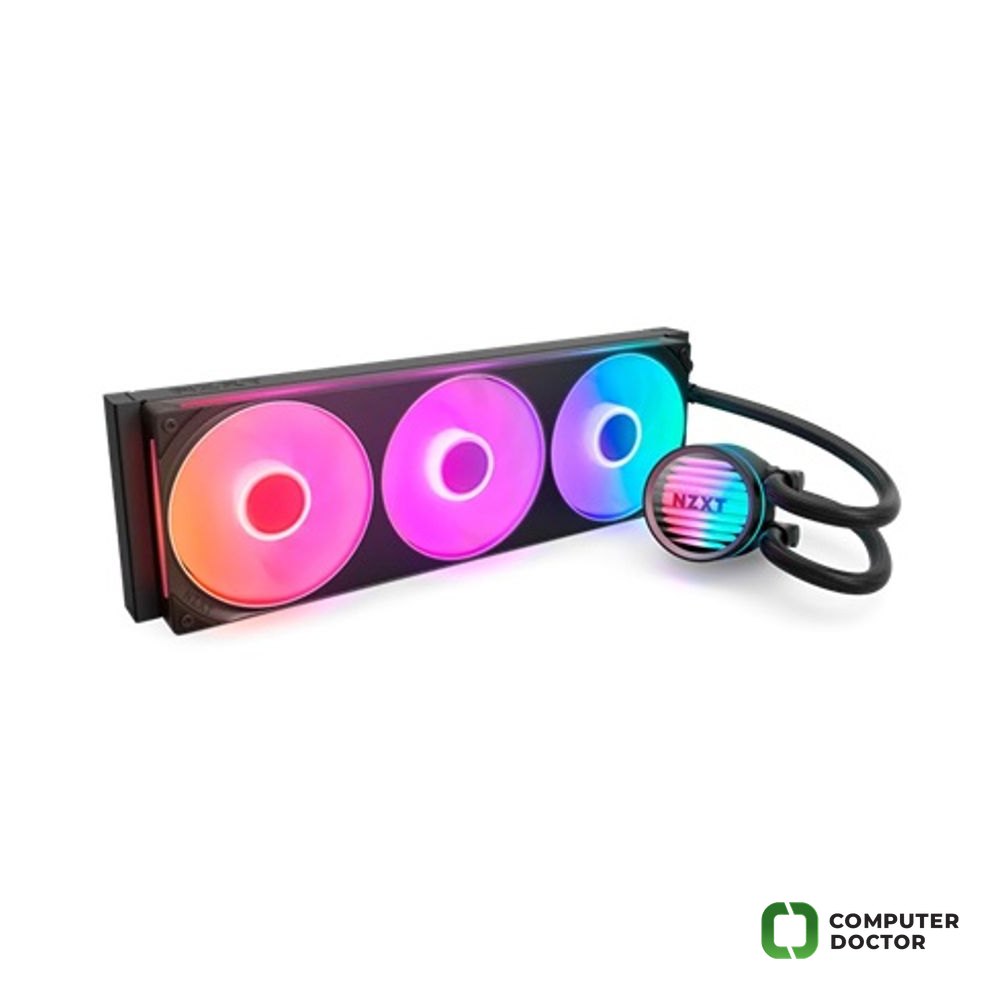 Kraken Core 360 RGB, black vodeno hlađenje