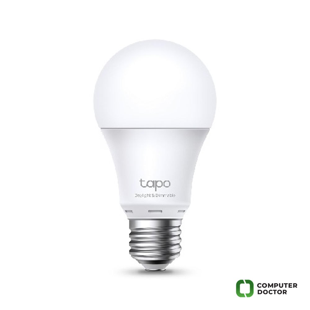 Tapo L520E pametna WiFi LED sijalica (E27), 806 lumena, 4000K (neutralno belo svetlo) podesivo osvetljenje, glasovna kontrola,praćenje potrošnje energije, Tapo app