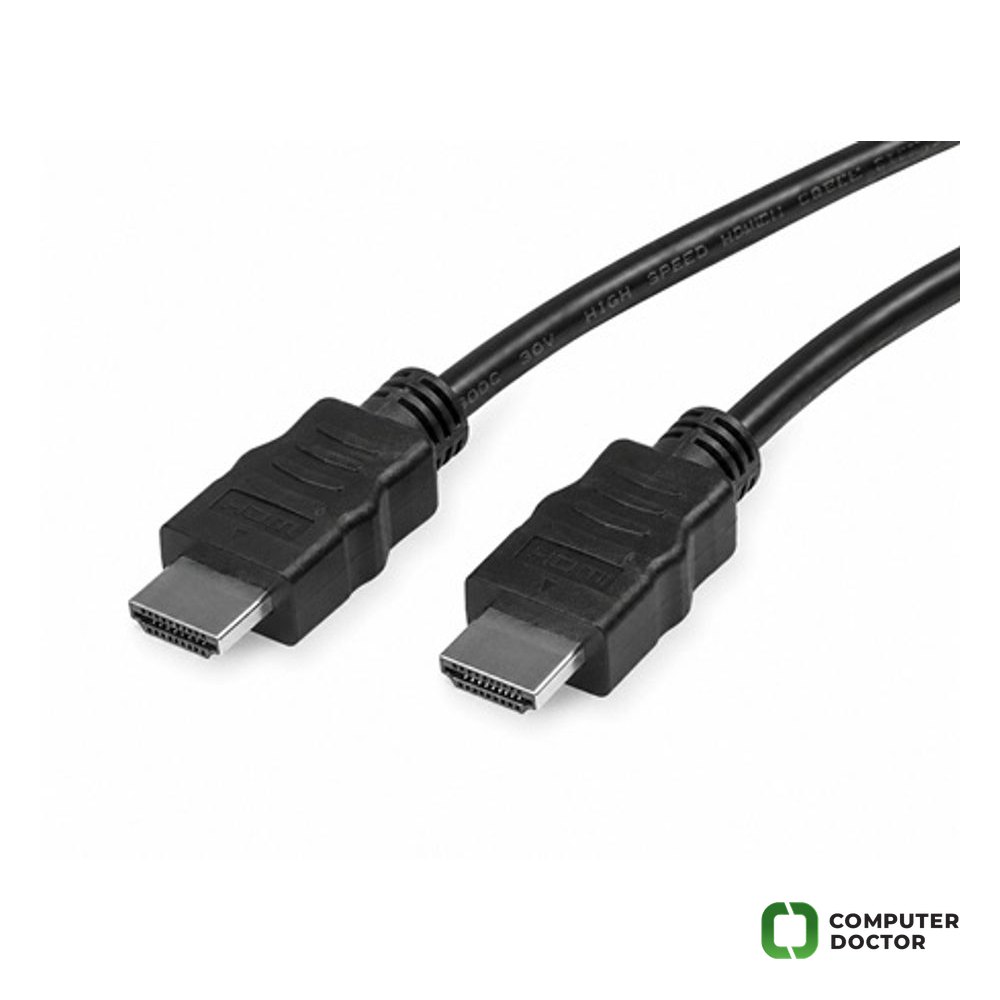 STANDARD HDMI 4K High Speed kabl + Ethernet, M/M, 3840 x 2160 @30Hz (4K, Full HD), HDMI High Speed with Ethernet,1 m, crni
