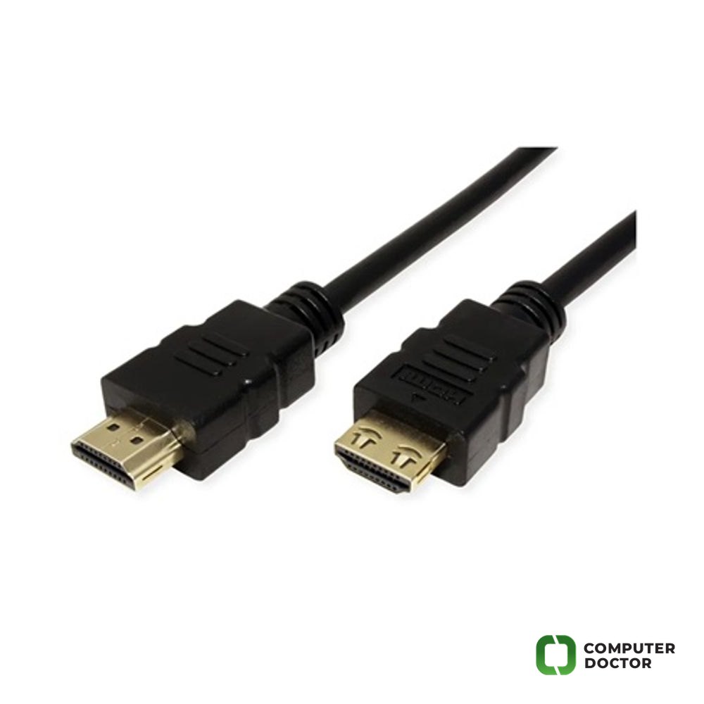 VALUE HDMI 4K Ultra HD kabl+ Ethernet, M/M, Resistant Plug, 3840 x 2160 @60Hz (4K, UHD-1), HDMI Ultra High Speed (HDMI 2.0), 1 m, crni