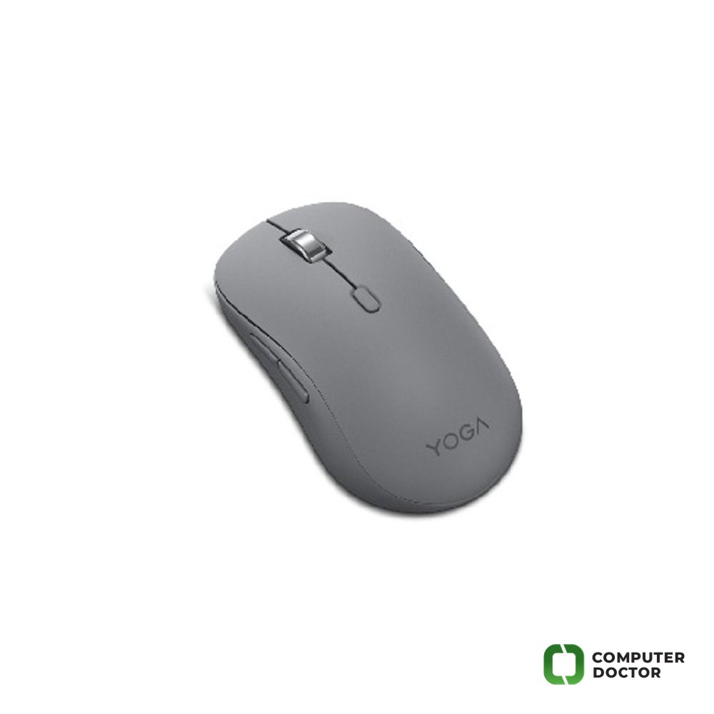 Yoga Bluetooth Silent Mis (Luna Grey), DPI switch 1600-2400-4000, IR opticki senzor, Full size, Triple Bluetooth 5.3, Broj tastera: 8, AA baterije ( trajanje do 36 mjeseci), Luna Grey