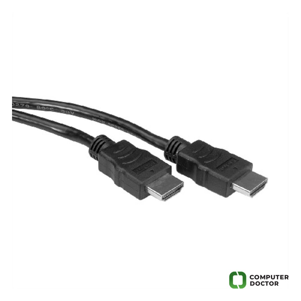 STANDARD HDMI 4K High Speed kabl + Ethernet, M/M High Speed with Ethernet, 3840x2160 @30Hz / 1920x1080 @60Hz 5m, crni