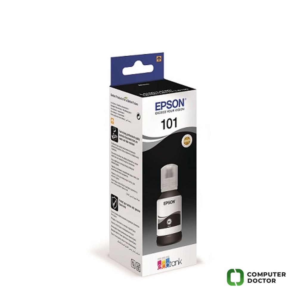 EcoTank Ink Bottle Br.101, Black, 127ml, 7500 str.- za CISS L14150, L4150, L4156, L4160, L4260, L4266, L6160, L6170, L6176, L6190, L6260, L6270, L6276, L6290