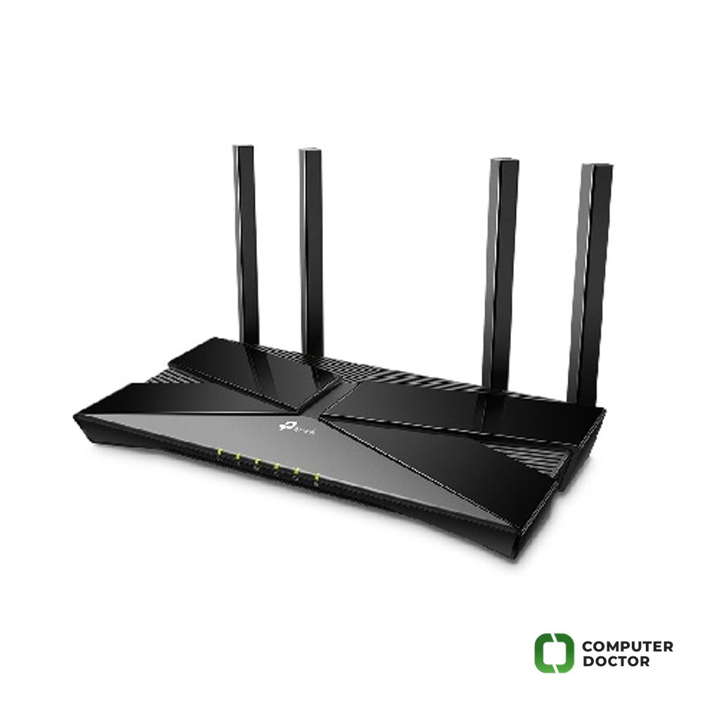 Archer AX53 AX3000 bežični dual band Wi-Fi 6 ruter 3000Mbps, 802.11ax/ac/a/b/g/n, Dual-Core CPU, OFDMA, Gigabit 4xLAN + 1xWAN, HomeShield (Antivirus, QoS), OneMesh™, WPA3, Tether App, 4 eksterne antenе