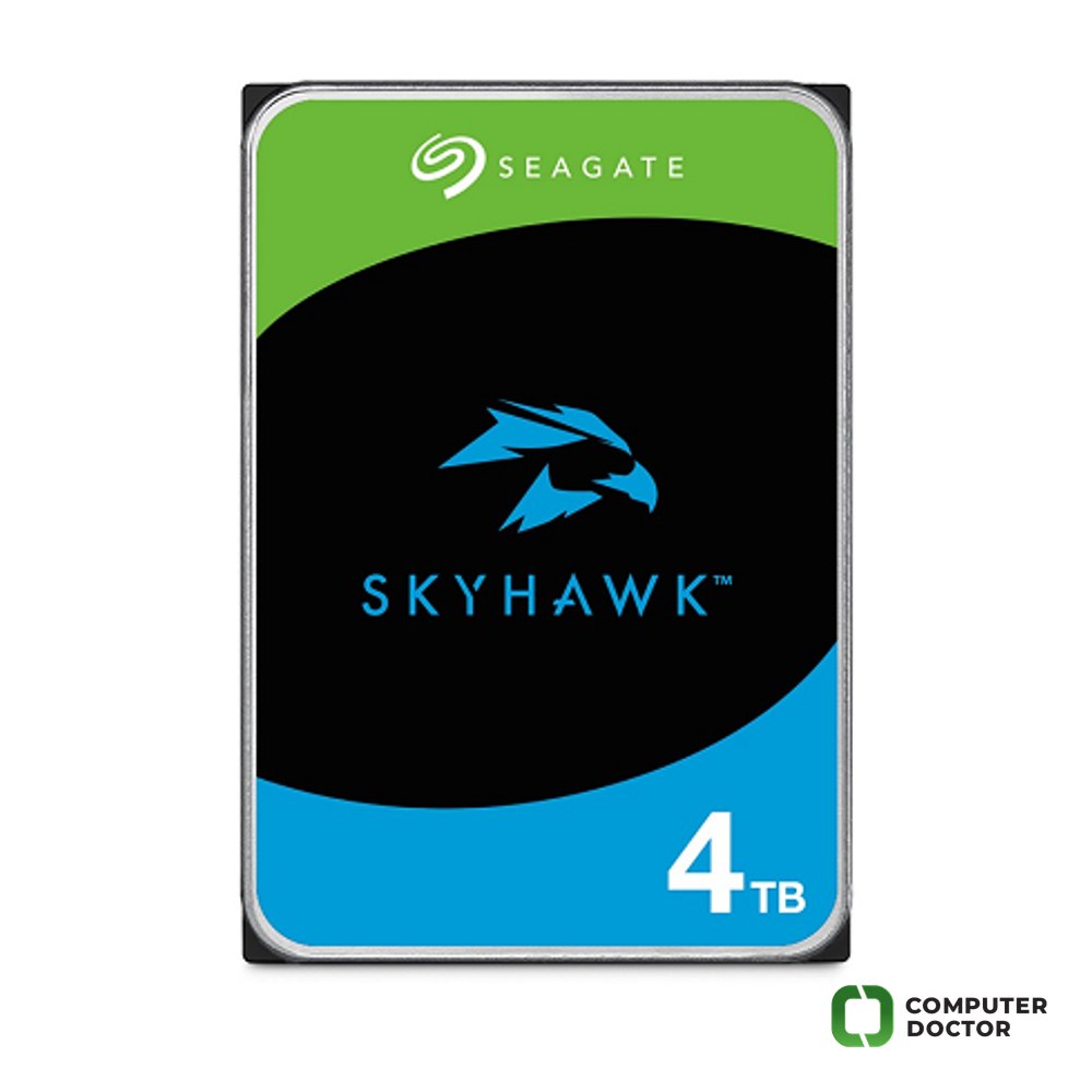 3.5" 4TB Surveillance Series  SkyHawk (SATA - 6Gb/s, 256MB cache, CMR) Podrzava do 64 kamere. Namijenjen za cuvanje podataka u razlicitim sistemima video nadzora
