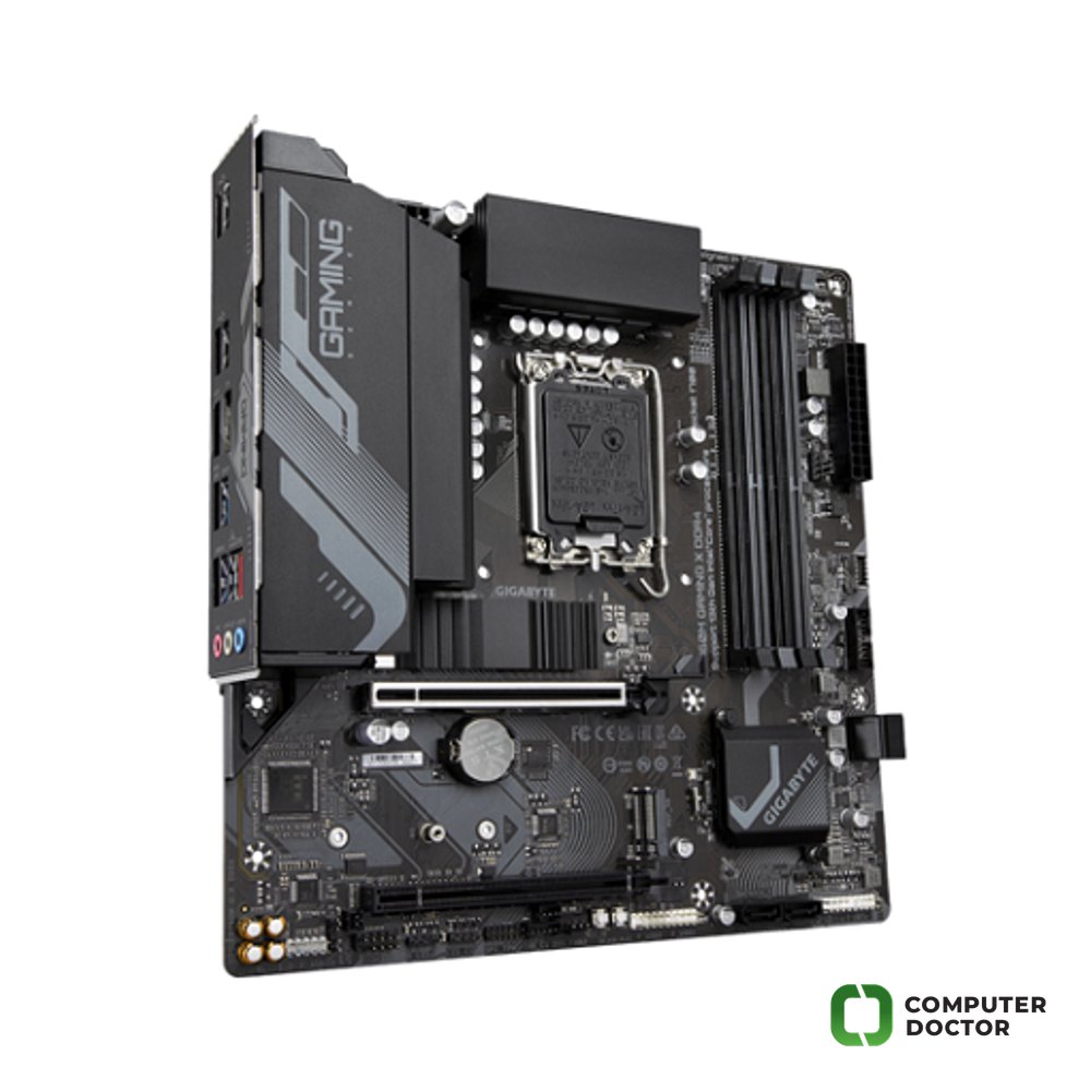 B760M GAMING X DDR4 /s1700, Intel® B760 Express Chipset, 4xDDR4, 2xPCI Express x16, HDMI , DisplayPort, Realtek® 2.5GbE LAN, 2xM.2 con., RAID 0 1 5 10, Realtek® Audio CODEC, High Definition Audio up to 7.1, micro ATX/