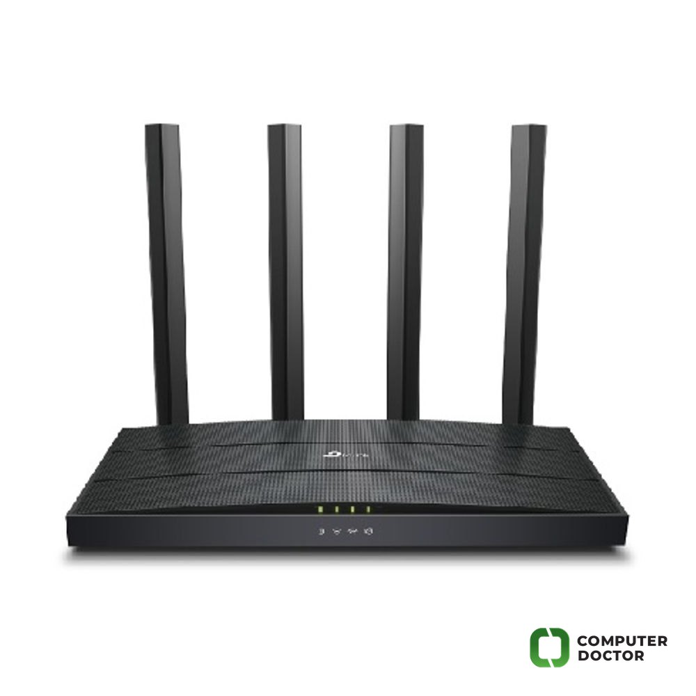 Archer AX12 AX1500 bežični dual band Wi-Fi 6 ruter 1500Mbps, 802.11ax/ac/a/b/g/n, OFDMA & MU-MIMO, Gigabit 3xLAN + 1xWAN, Tether App, 4 eksterne dual band antenе