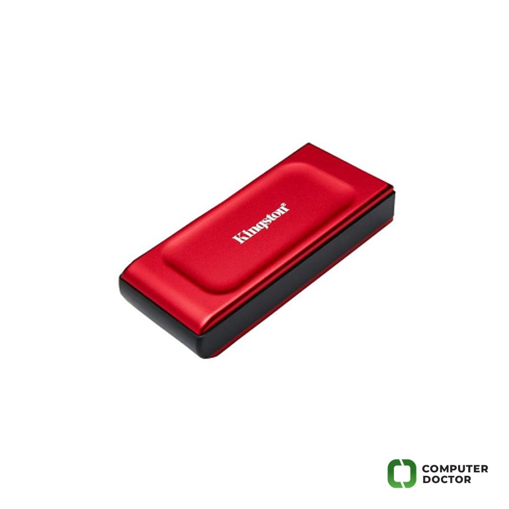 1000GB XS1000 RED SSD External Portable USB 3.2 Gen 2 Type C, Speed up to 1050/1000MB/s, Pocket sized, Kompatibilan sa: Win, Mac OS, Linux, Chrome OS, Tezina 28.7g
