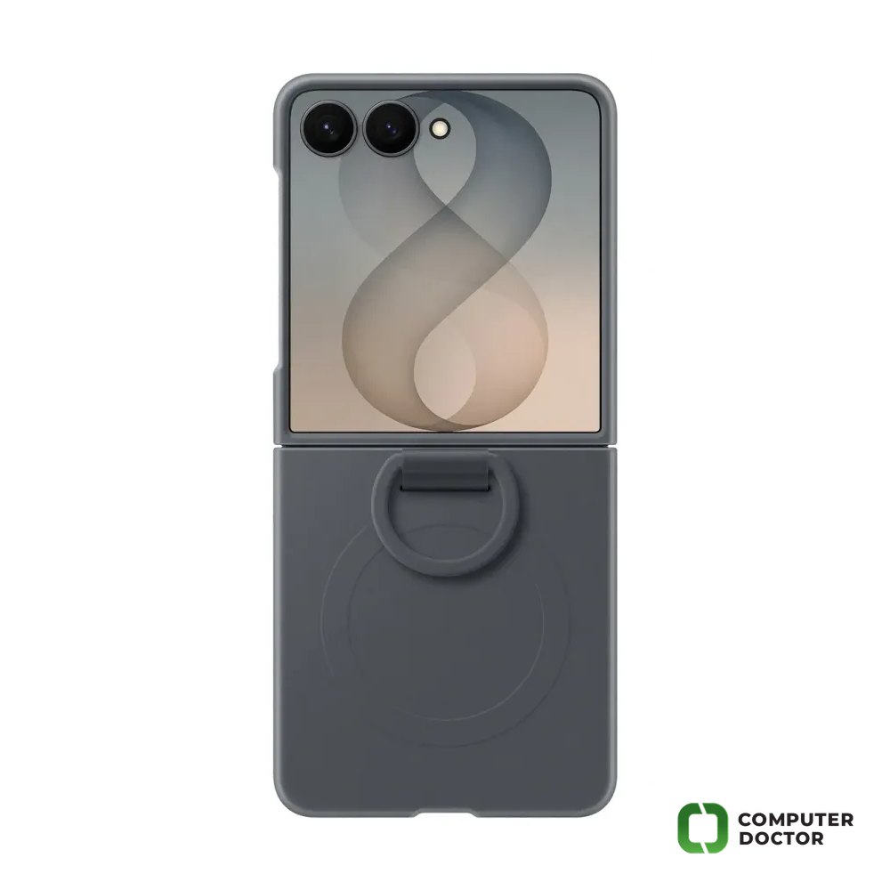 Samsung EF-EF776CBEGWW Galaxy Z Flip8 Silikonska magnetna futrola Graphite