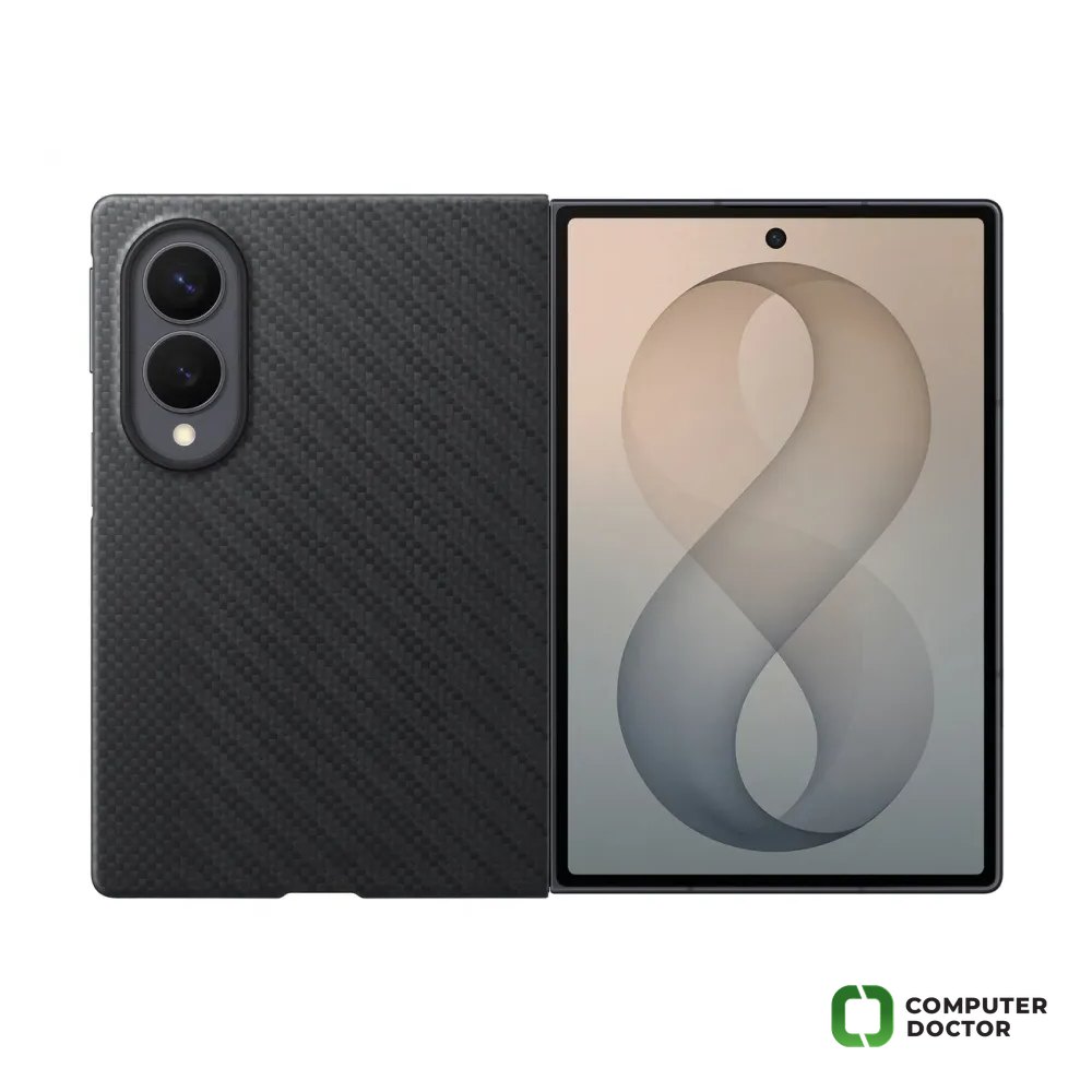 Samsung EF-KF971SBEGWW Galaxy Z Flip8 Karbonska magnetna futrola Black