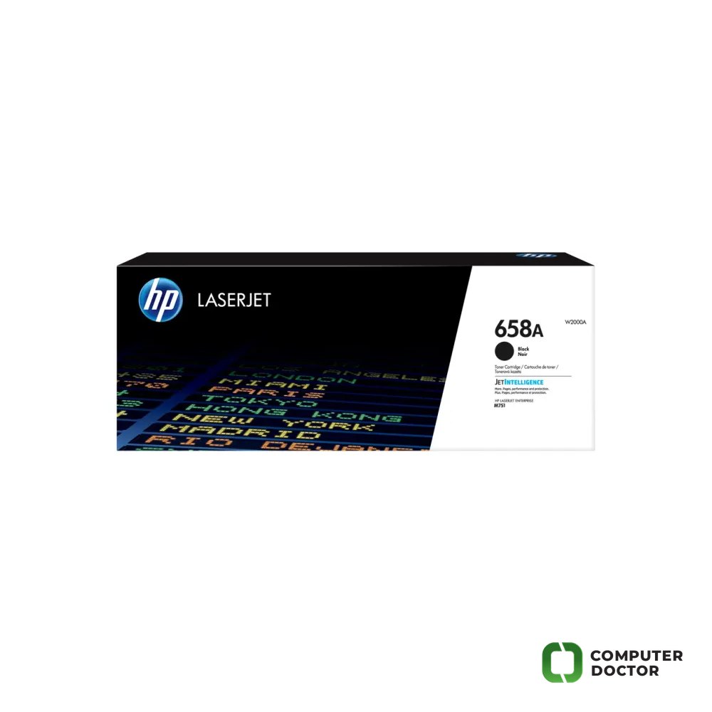 HP 658A Yellow Original LaserJet Toner Cartridge