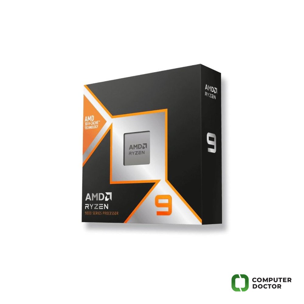 AMD Ryzen 9 9950X3D, 4.3GHz/5.7GHz Max, 16C/32T, AM5, 128MB L3 cache, AMD Radeon Graphics,Bez kulera