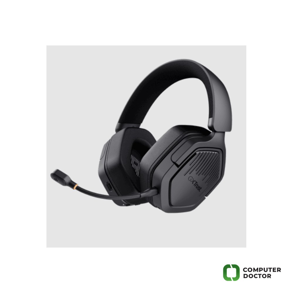 TRUST GXT 493PS Carus Wireless PS5 headset/black/USB-C/USB-A/3.5mm/20000Hz/Over-ear/PS4,PS5,Nintendo