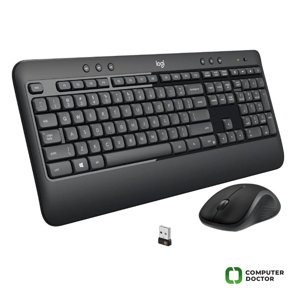 LOGITECH MK540 Advanced Wireless Desktop - Tastatura + Miš, USB, US