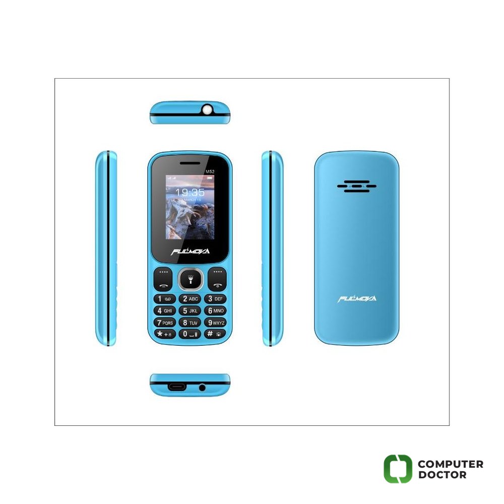 Fulmova M52 dual sim mobilni telefon, plavi