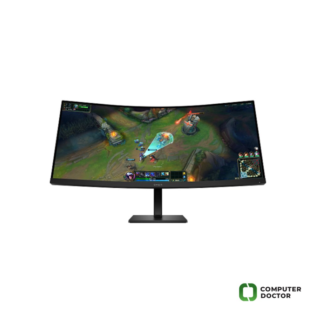 HP 34c G2 OMEN 34" 180Hz WQHD/HDR/VA/2xHDMI/DP/Curved/ Tilt/Black