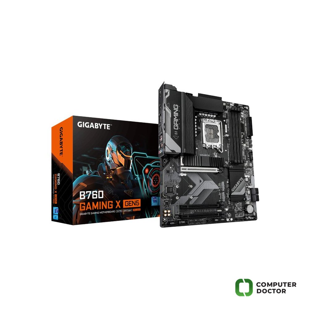 GIGABYTE INTEL MB B760 GAMING X GEN5 , 4*DDR5 7600MHz, 3*PCIe 4.0, HDMI/DP, 2.5GbE LAN, LGA 1700