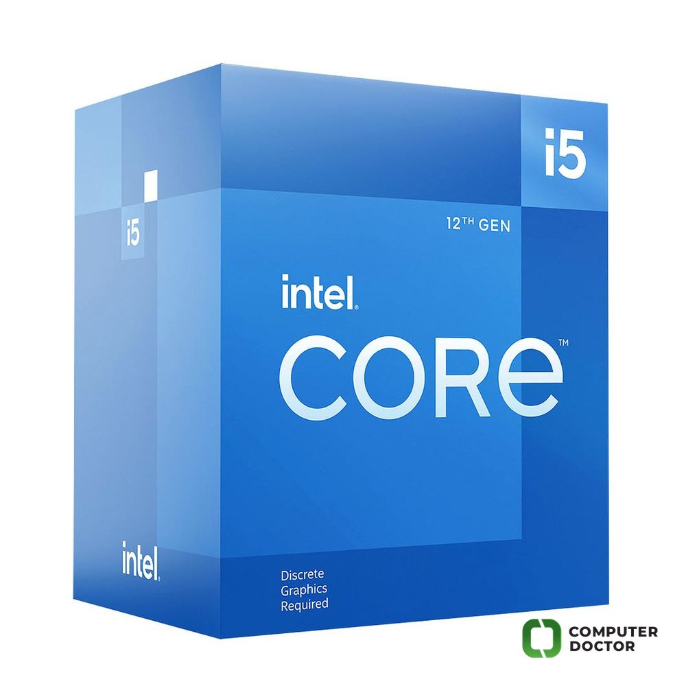 INTEL 6-Core i5-12400F, 2.5Hz(4.40 GHz Turbo), 18 MB Cache, LGA1700, Alder Lake
