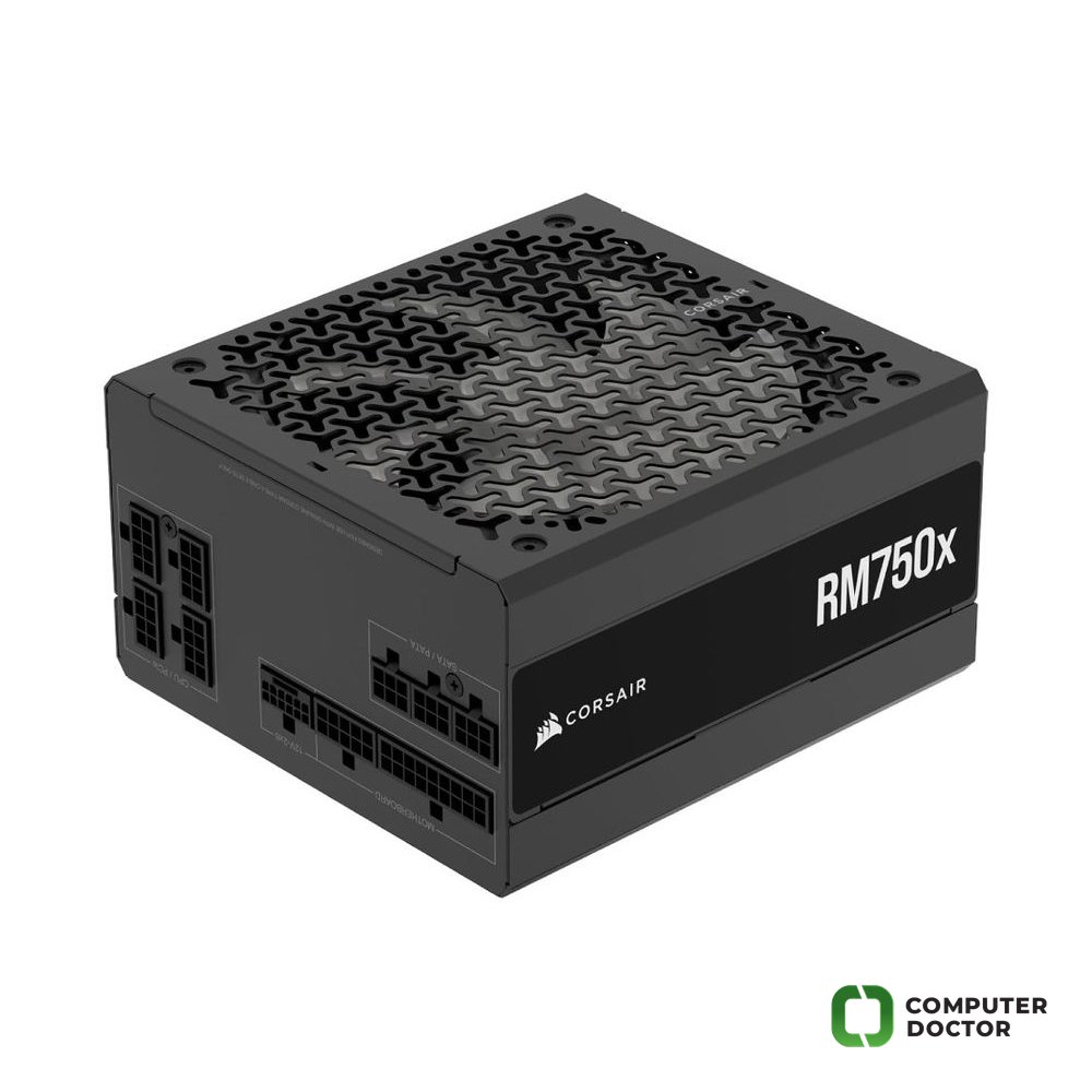 CORSAIR RMx Series RM750x 750W Fully Modular Power Supply, GOLD, ATX 3.1, PCIe 5.1, 140mm Fan