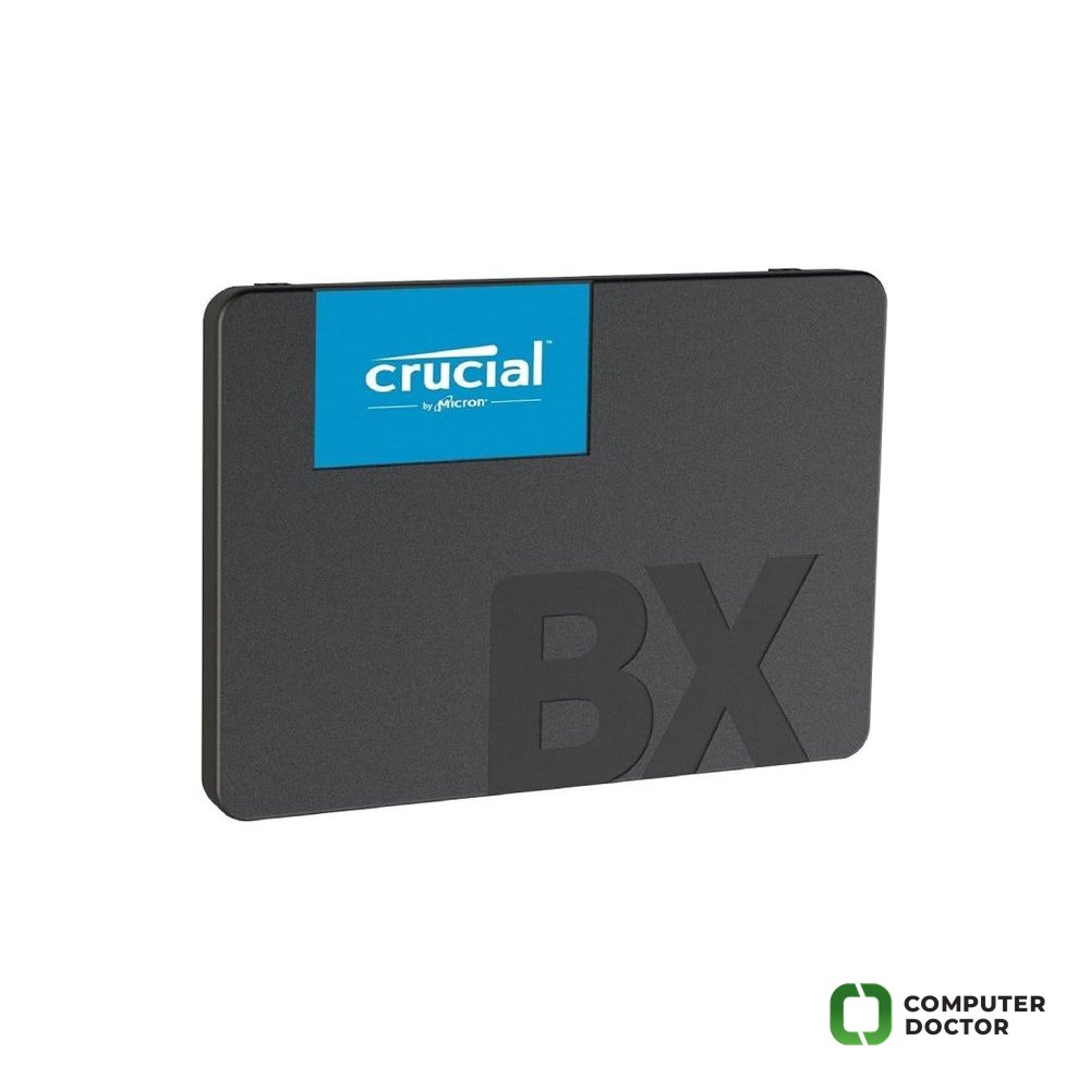 CRUCIAL BX500 500GB 3D NAND SATA 2.5-inch SSD, Sequential Read: 550 MB/s, Sequential Write: 500 MB/s