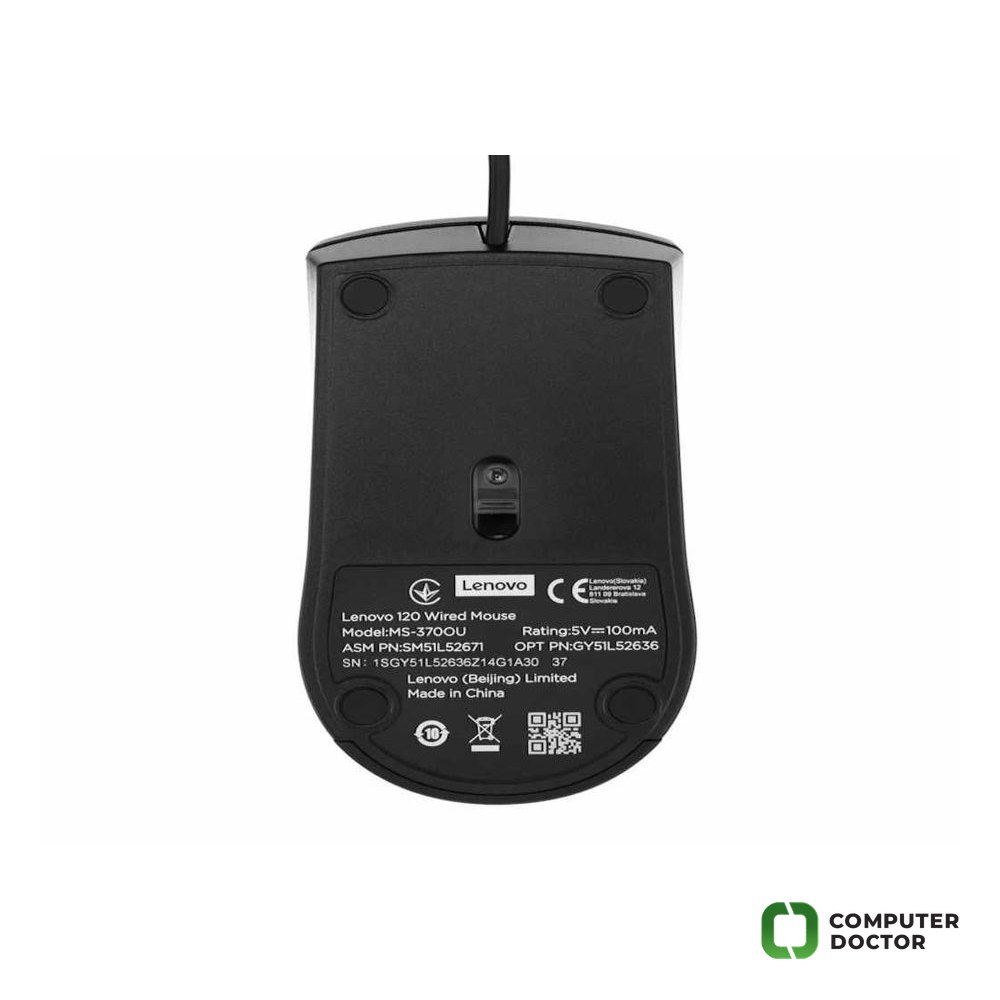 Lenovo 120 Wired Mouse