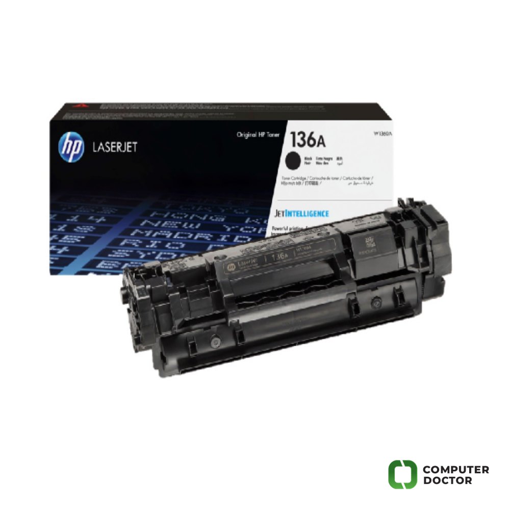 HP 136A Black Original LaserJet Toner Cartridge/GP