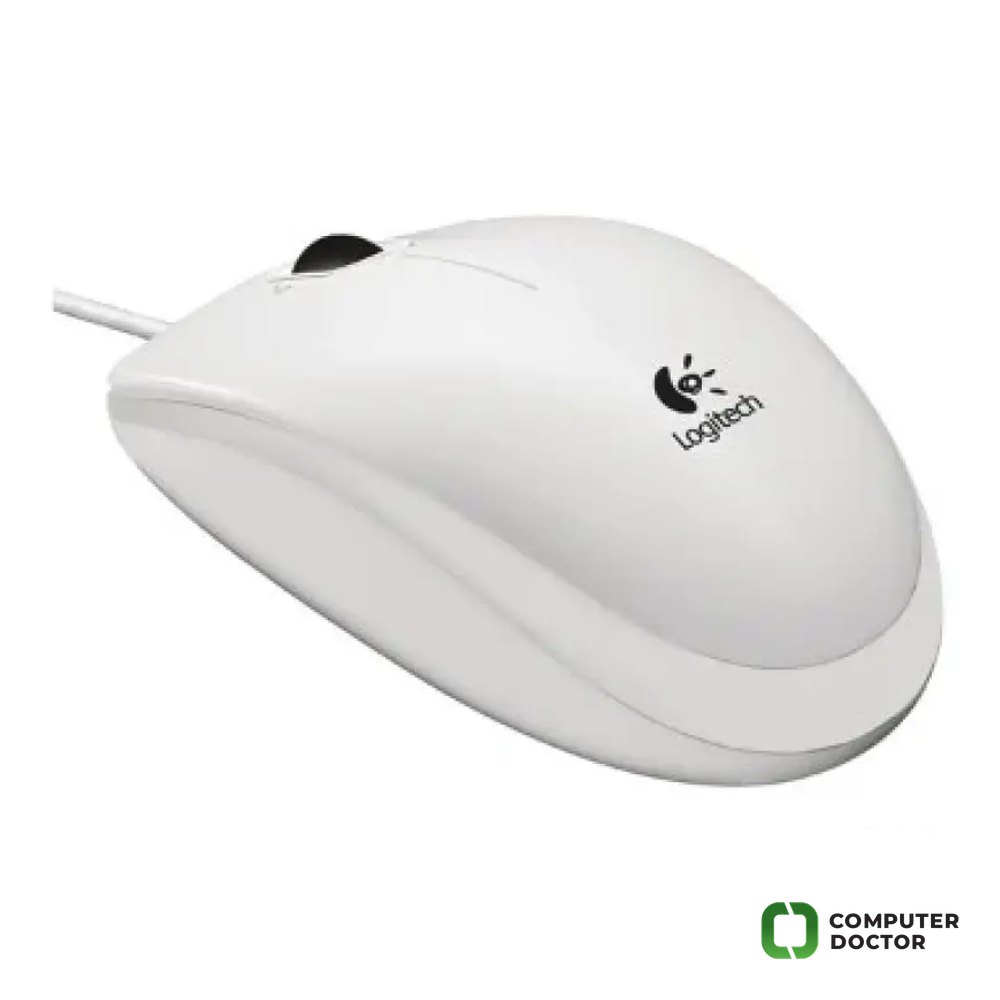 Logitech B100 USB White
