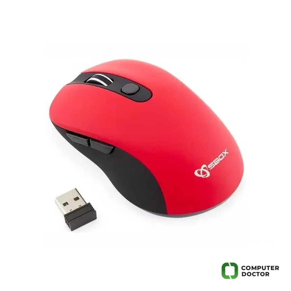 SBOX WM-911 Red/ Wireless