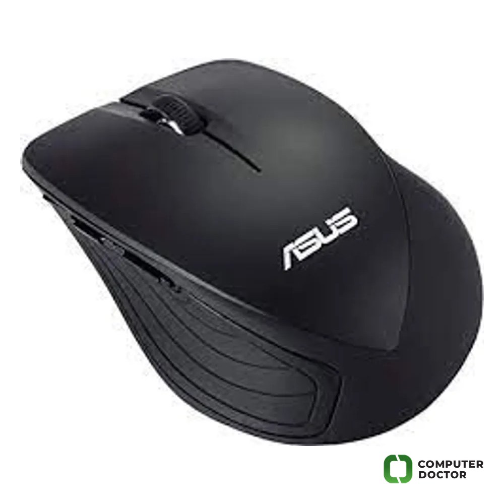 Asus Miš WT465 Wireless, switchable 1000dpi/1600dpi resolutions, Black
