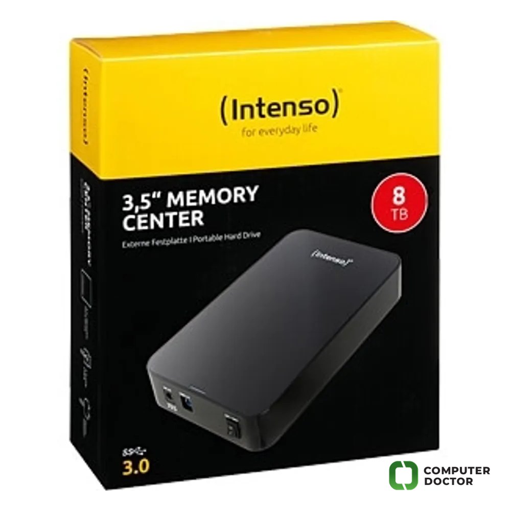 Intenso EXT HDD 3.5" 8TB Black