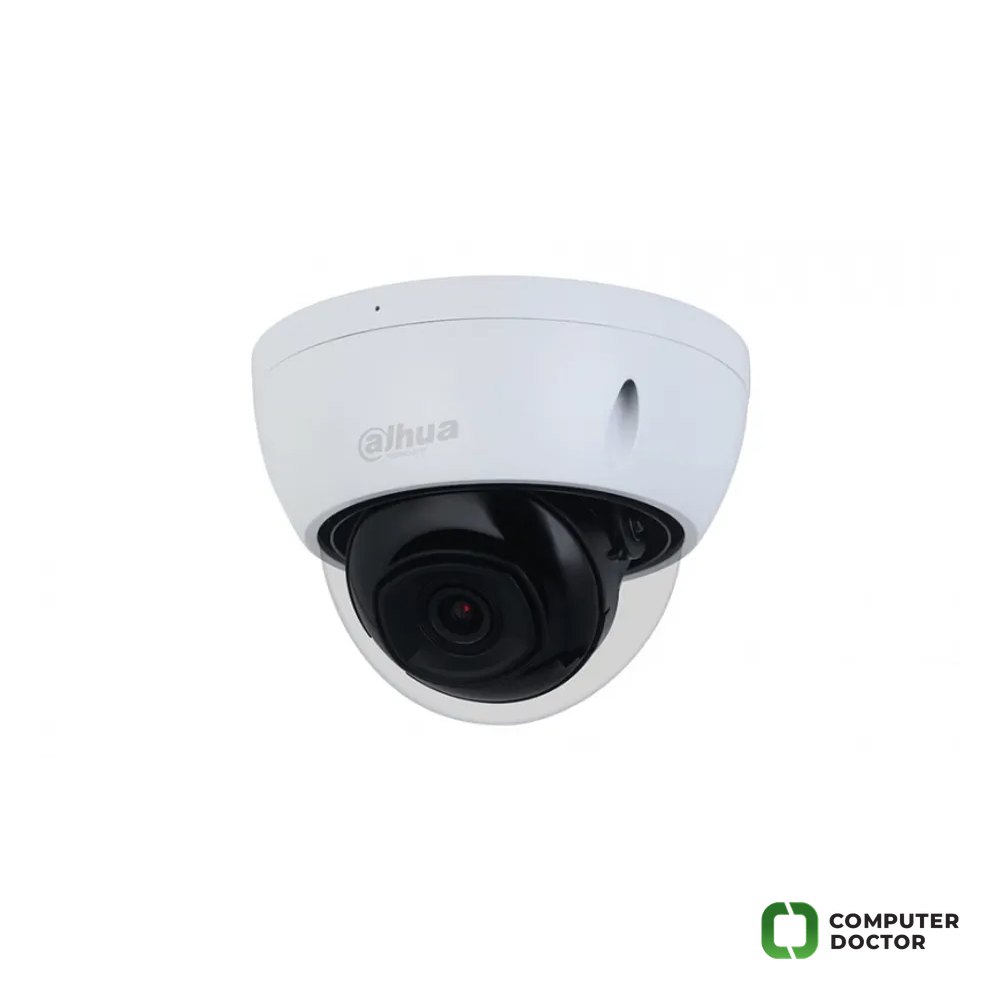 Dahua Kamera 2MP IPC-HDBW2241E-S-0280B IP Dome, objektiv 2.8 mm, MicroSD slot, max. 256GB, IR do 30m, IP67, IK10, napajanje 12 VDC, PoE, Dozna PFA136
