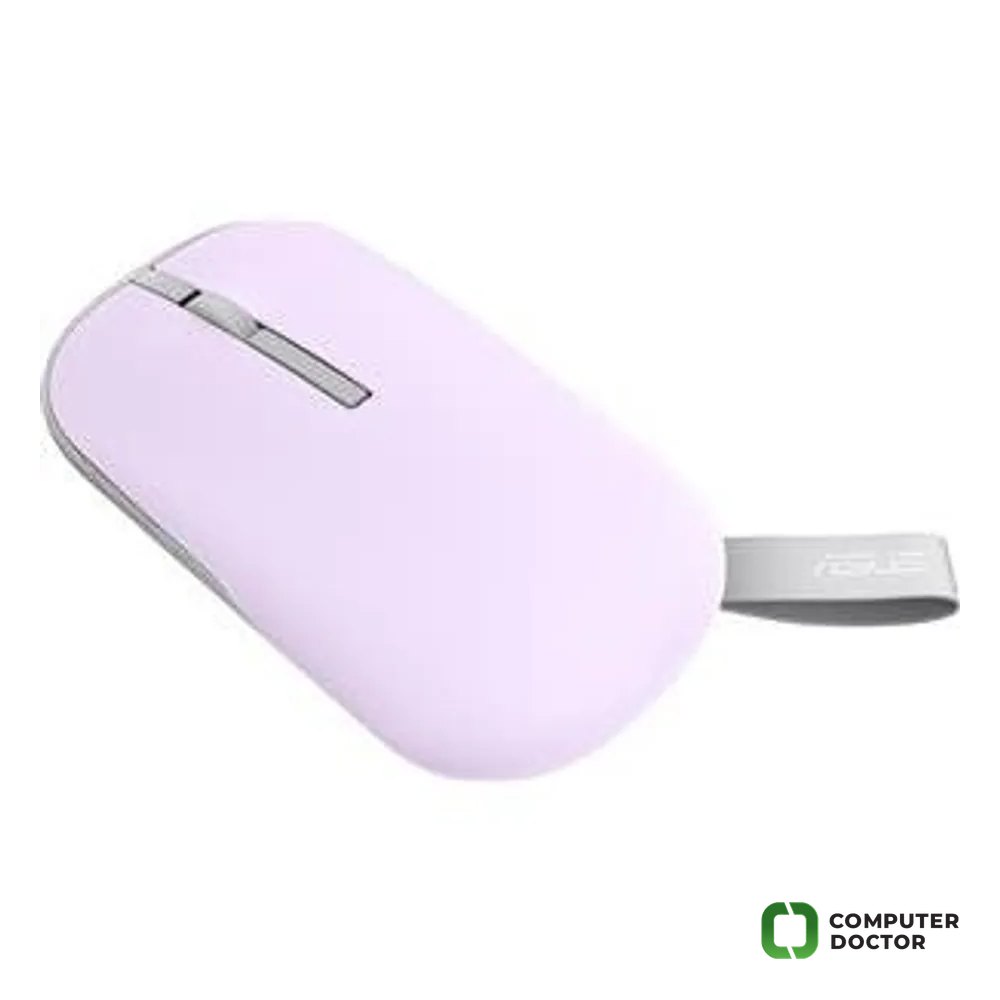 Asus Miš MD100 Marshmallow/Purple 2.4Ghz+Bluetooth5.0