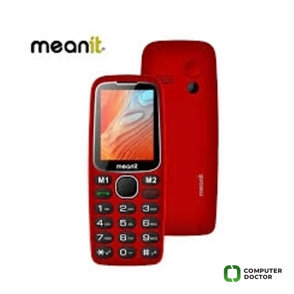 MeanIT MOBILNI TELEFON SENIOR 10 PLUS -CRVENI