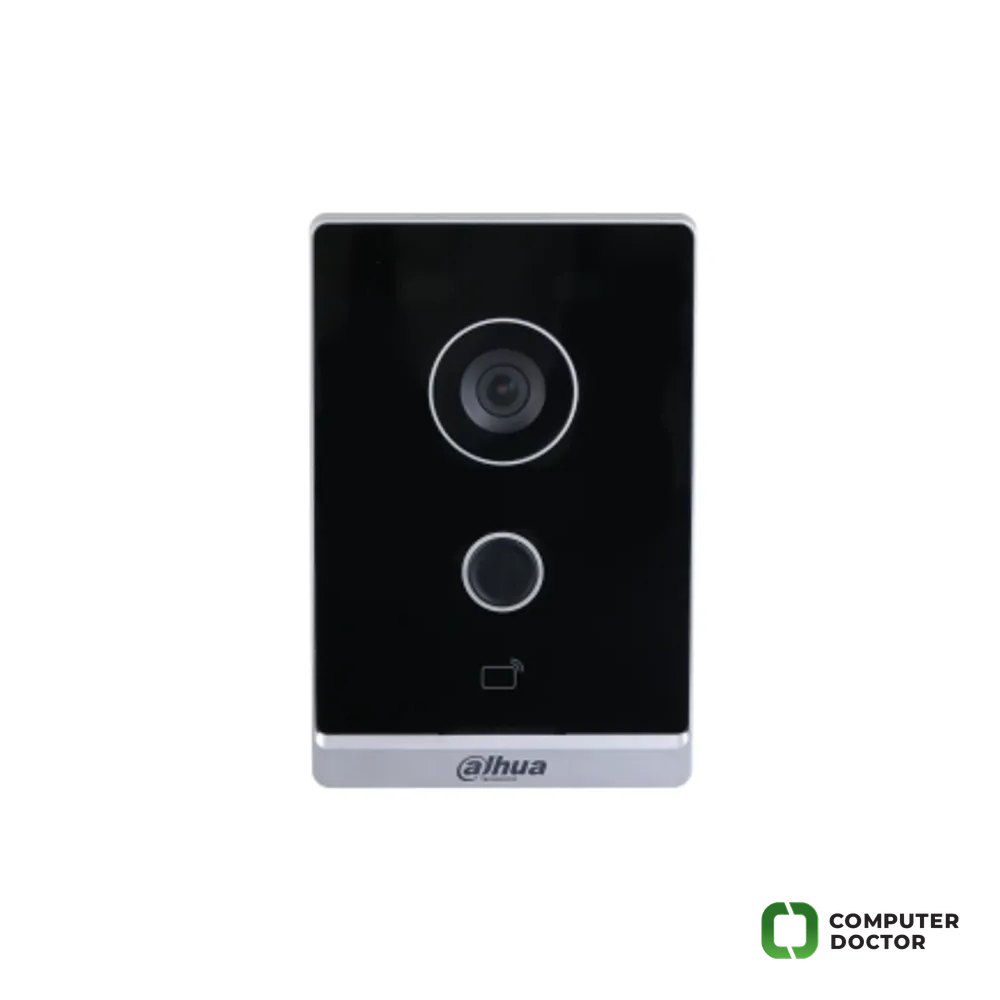 Dahua Interfon 2MP VTO2211G-WP-S2 WiFi, sa jednim tasterom, PoE, ugao gledanja horizontal: 125; vertical: 71, IR, WDR 120dB, 3DNR, mikrofon, zvučnik, otključavanje mifare karticom, memorija za 10 000 kartica, otključavanje putem aplikacije, kontrola dvije brave, RS-485, alarmni ulaz/izlaz, tamper, 12V DC, standard PoE, IP65