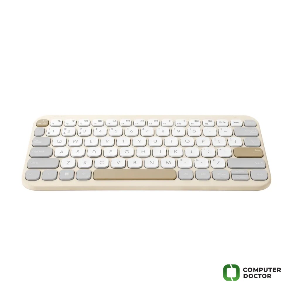 Asus Tastatura KW100 Marshmallow/beige/ Copilot