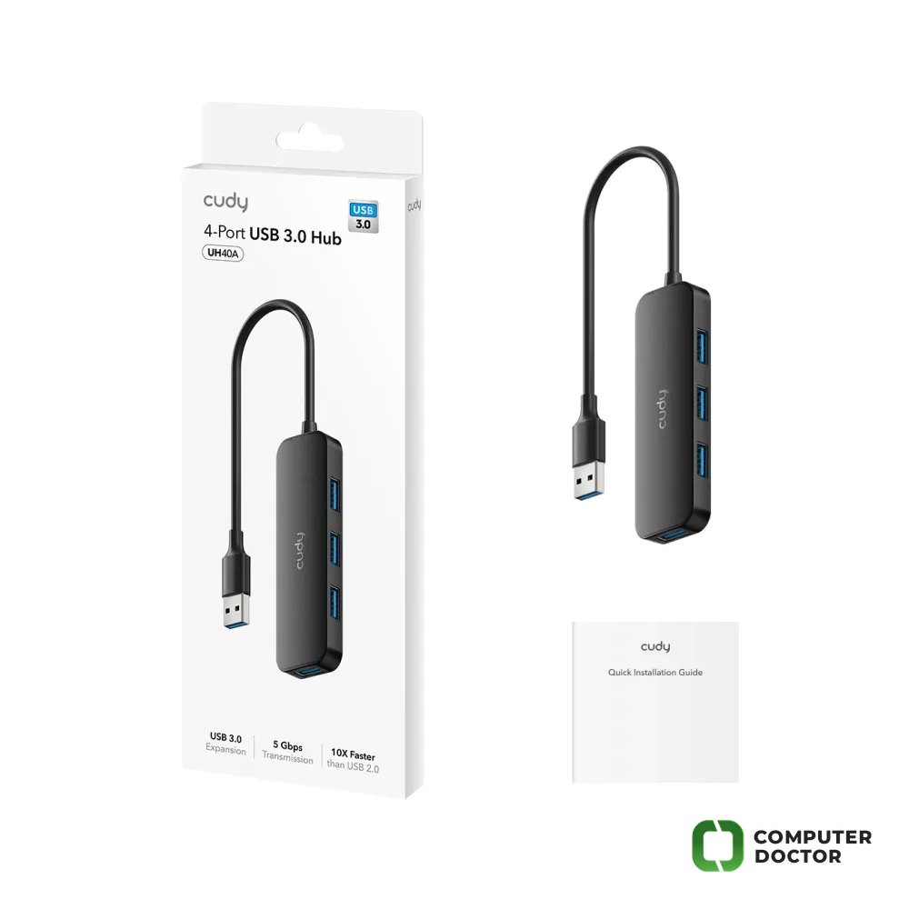 CUDY HUB 4-Port USB 3.0