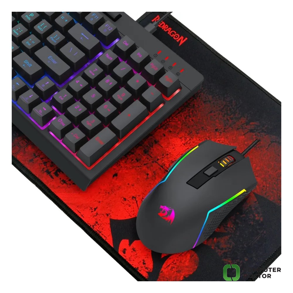 Redragon Combo  set 4 in 1 S149 - K515-RGB + M616-RGB + H120 + P016