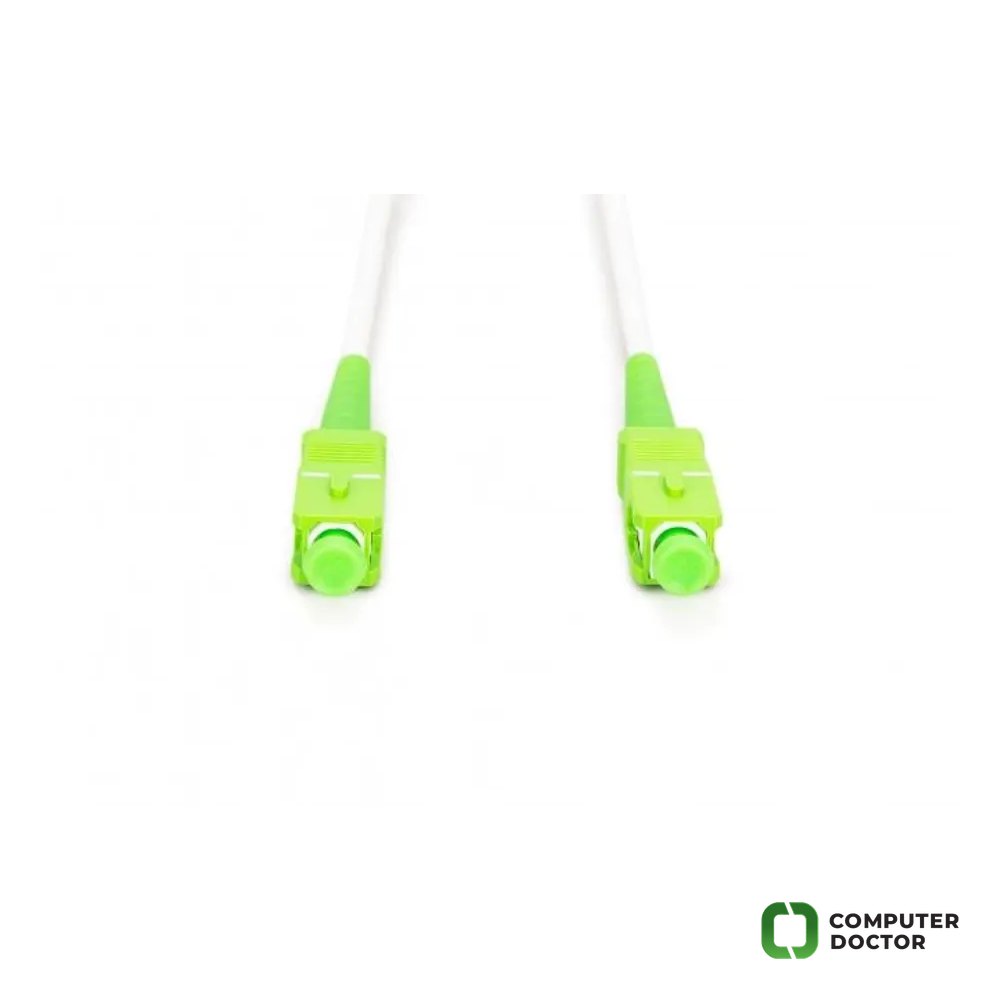 Digitus Fiber optic steel-armored patch cable, simplex, singlemode, SC/APC - SC/APC, 20 m