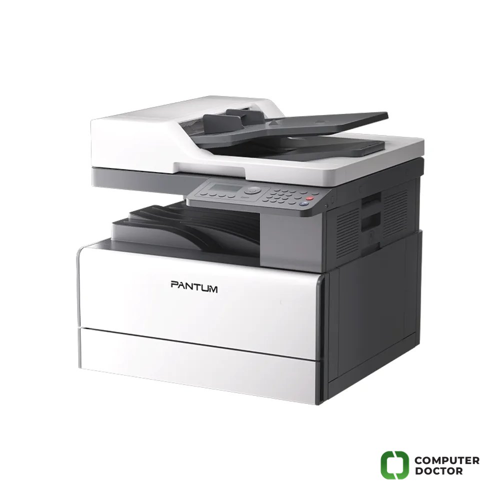 Pantum LASER Mono MFP BM320ADN, Print 26 ppm A4 / 15 ppm A3, Copy, Scan (Scan to PC, Email, FTP, SMB, USB Flash Drive), Automatic Duplex Print/Scan, Processor 833 MHz, 1 GB DDR4, ADF 100 sheet, Input tray 250 sheet, 100 sheet multipurpose, Output tray 250 sheet, Network Ethernet, Optional Wi Fi, 4 line LCD, monthly up to 60 0