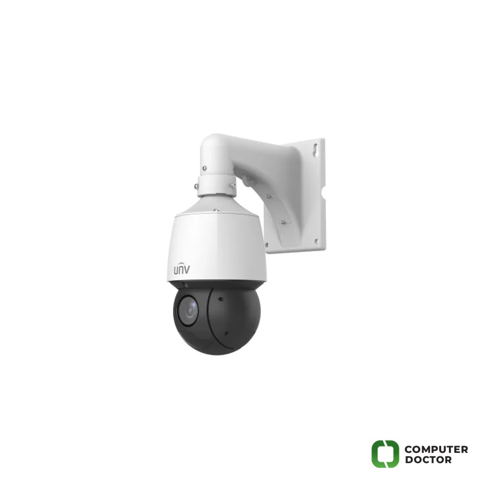 Uniview Kamera 4MP IPC6424SR-X25-VF-B PTZ Dome, LightHunter IR, motorized varifocal objektiv 4.8‑120 mm, 25x opticki zoom, Smart IR domet do 100 m, True WDR 120 dB, PoE+/12VDC, microSD do 256 GB, IP67/IK10, Dozna UF45-A