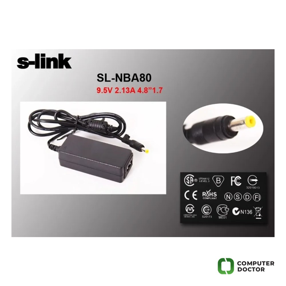 S-Link Punjac SL-NBA80 22W 9.5V 2.315A 4.8x1.7 Asus