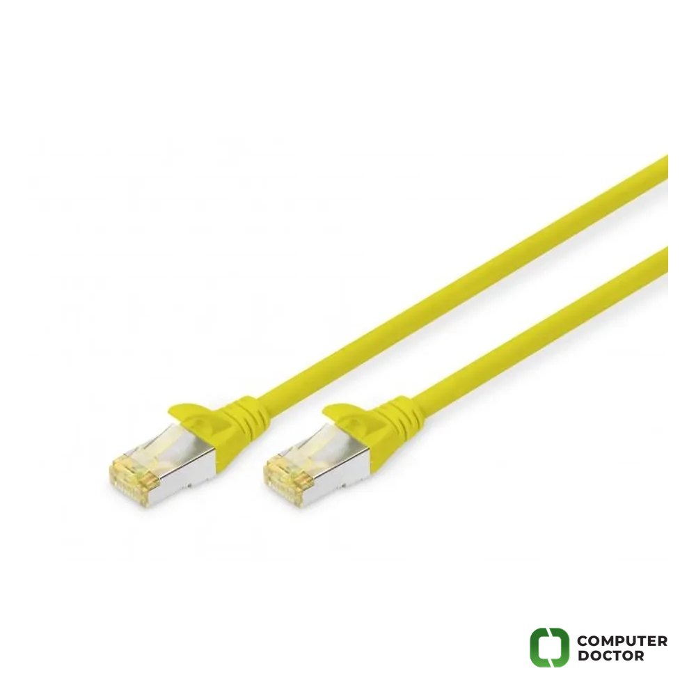 Digitus DK-1644-A-020/Y PRES.KABEL S/FTP C6a ŽUTI CU 2m