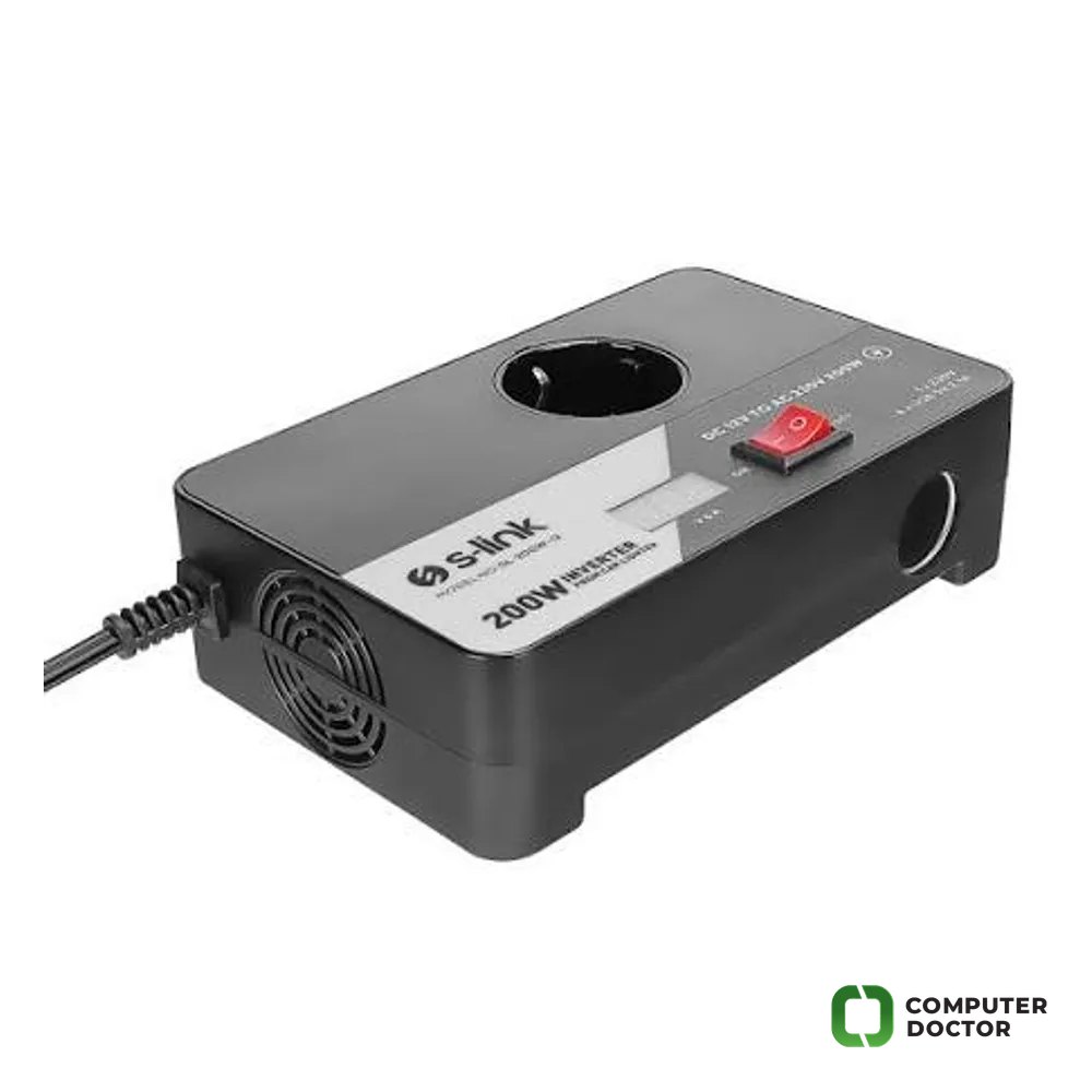 S-Link Inverter SL-200W-12 200W DC12V-AC230