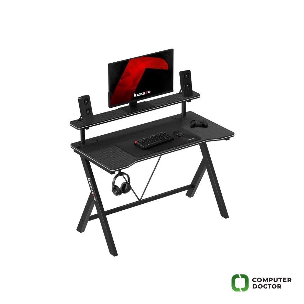 Huzaro Gaming Desk Hero 1.9 RGB Black