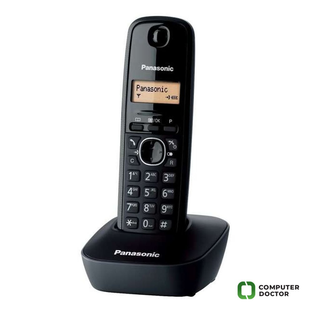 PANASONIC Telefon bežični KX-TG1611FXH crni
