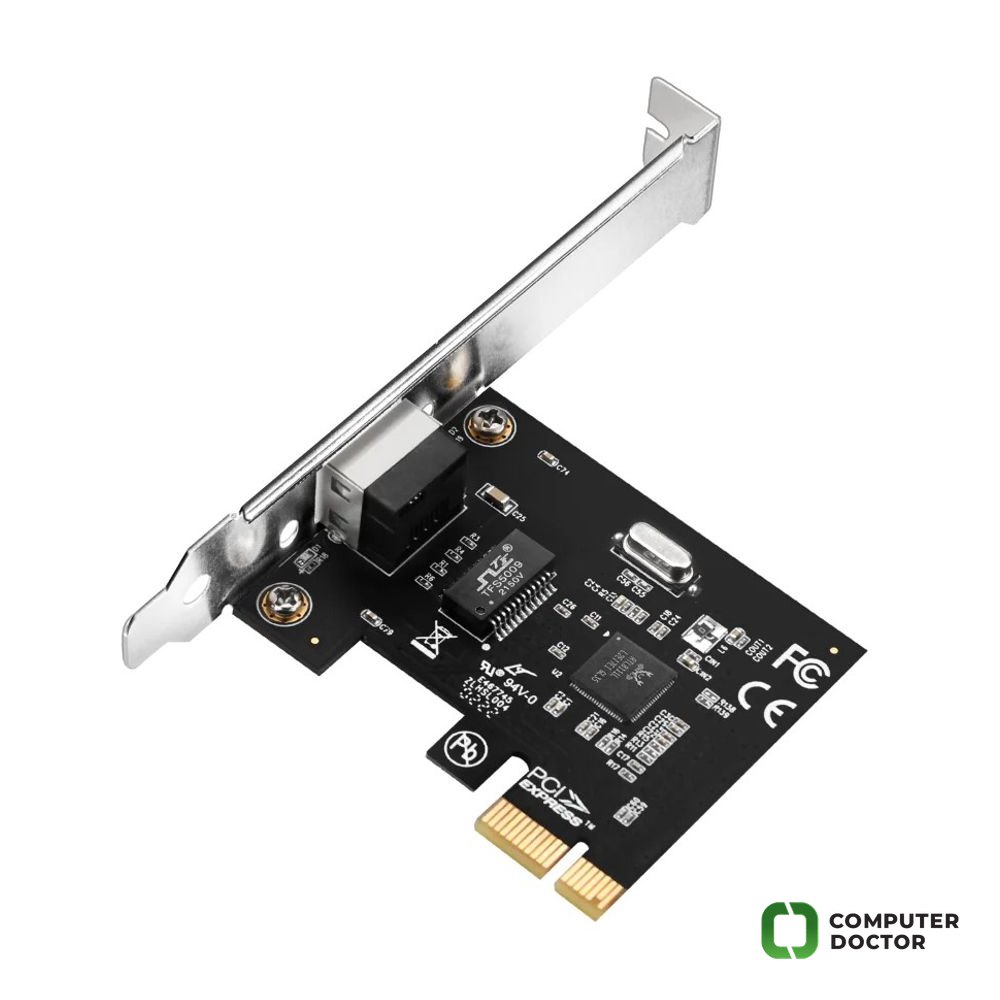 CUDY Mrežna kartica PE10, 1x Gigabit Ethernet (10/100/1000Mbps), PCI-Express x1, RJ-45, internal