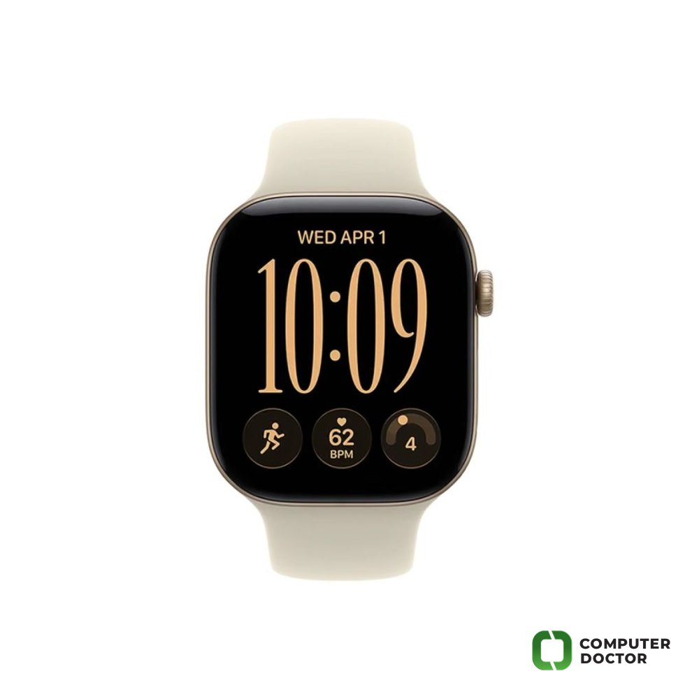 Watch S12 GPS 42mm Light Gold Aluminium Case with Sand Sport Band - S/M (mjed4et/a)
