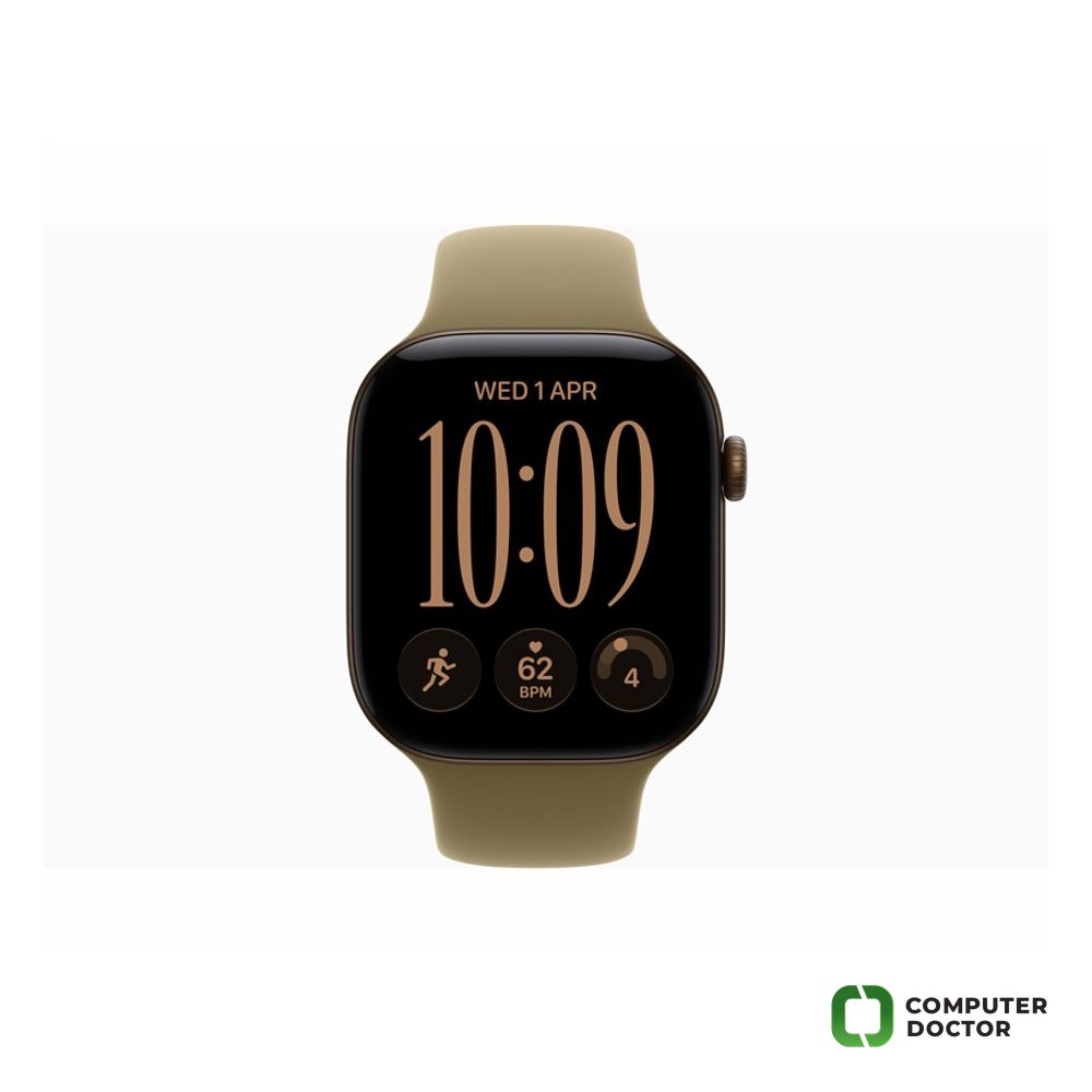 Watch S12 GPS 42mm Dark Bronze Aluminium Case with Olive Sport Band - S/M (mjef4et/a)
